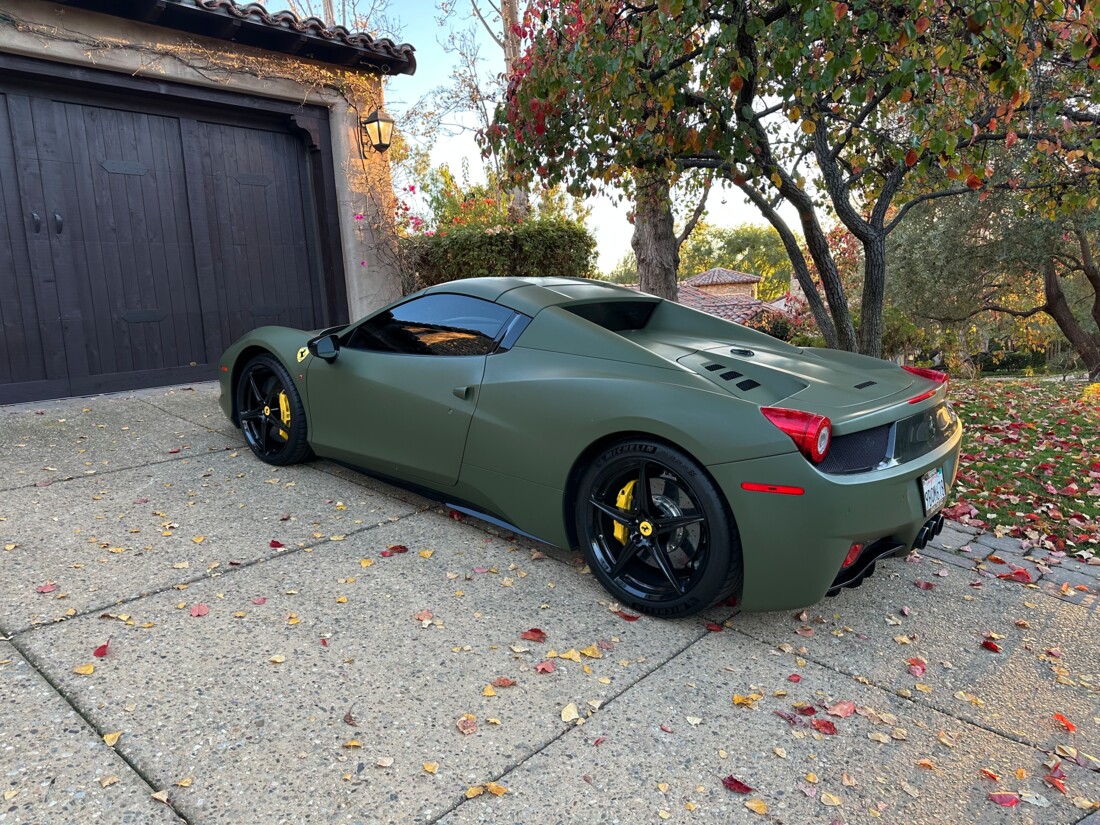 2013 Ferrari 458 Spider image IMG_5337.jpeg