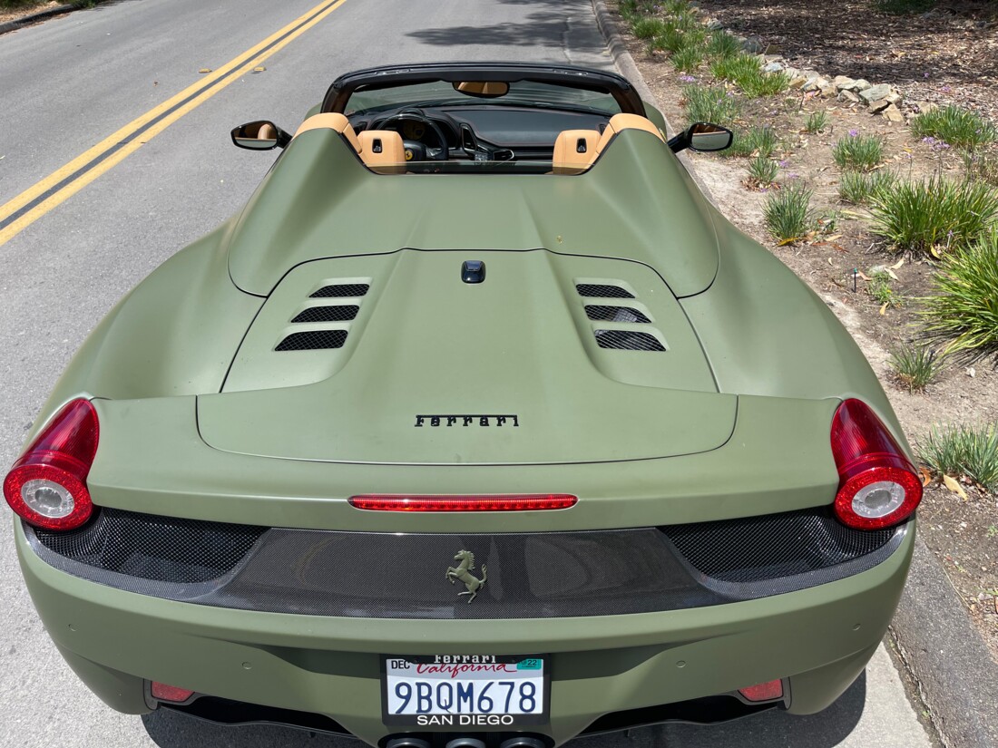 2013 Ferrari 458 Spider image IMG_1411.jpeg